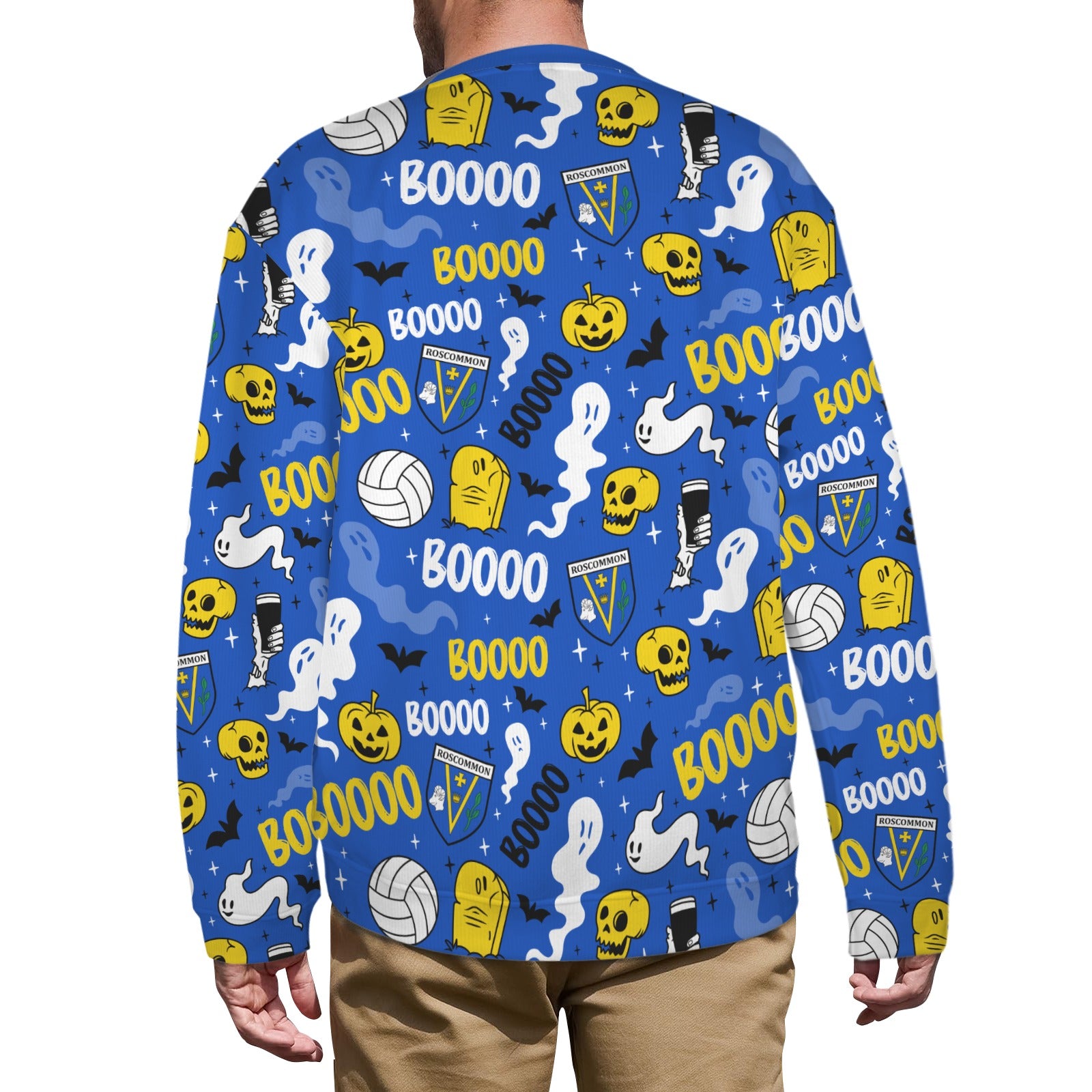 County Roscommon Ghostly Halloween Sweater