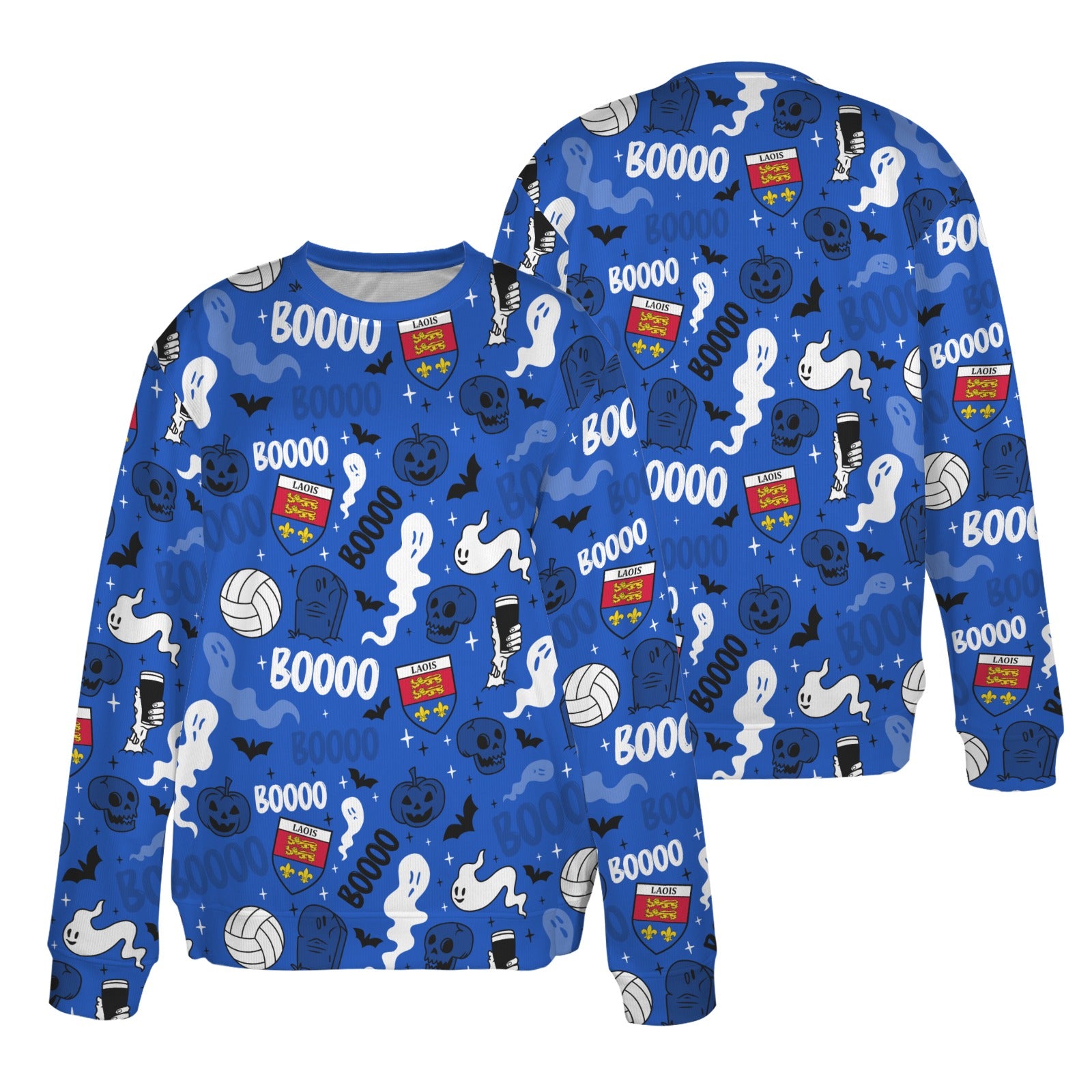 County Laois Ghostly Halloween Sweater