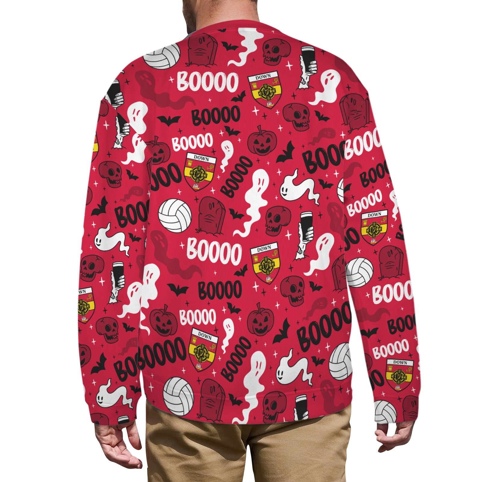 County Down Ghostly Halloween Sweater