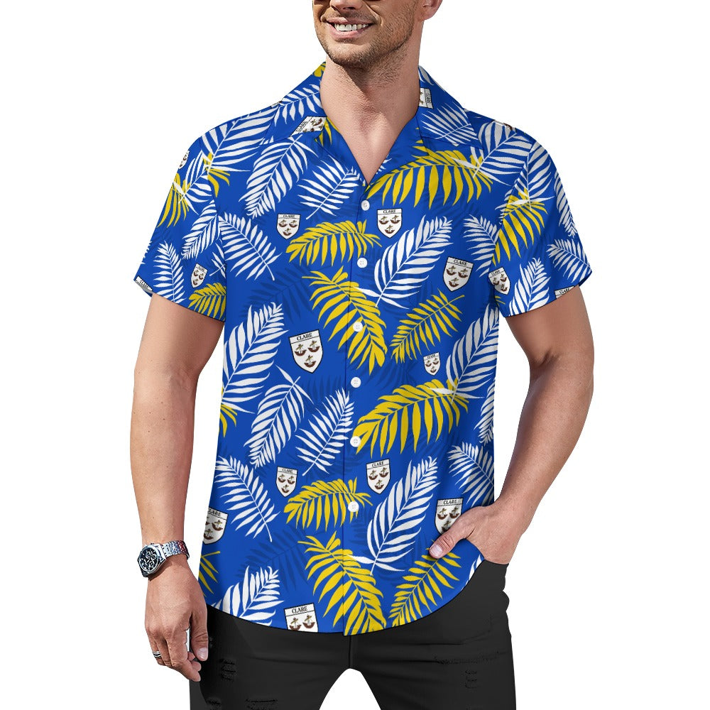 County Clare Hawaiian Button Up Shirt - Adults