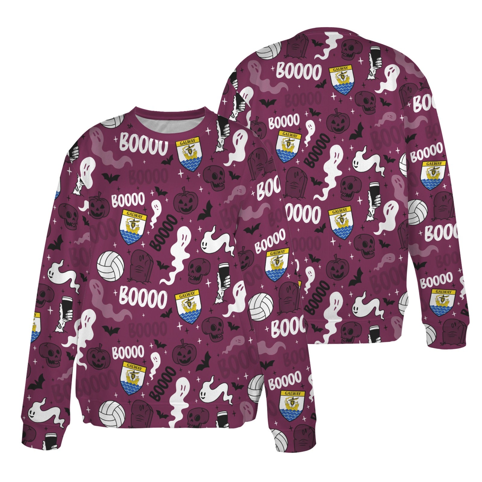 County Galway Ghostly Halloween Sweater