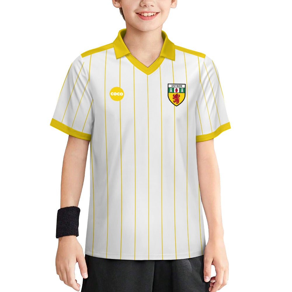 County Antrim Retro Jersey Away Edition - Kids