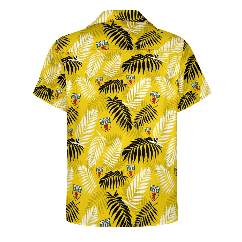 County Antrim Hawaiian Button Up Shirt - Adults