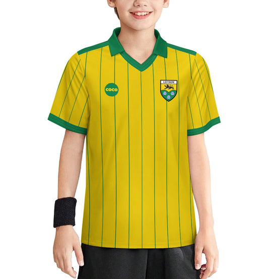 County Leitrim Retro Jersey Away Edition - Kids
