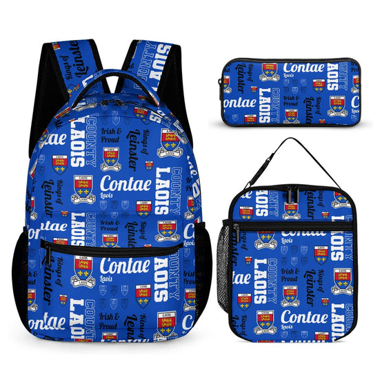 County Laois Backpack, Lunch Bag & Pencil Case Set