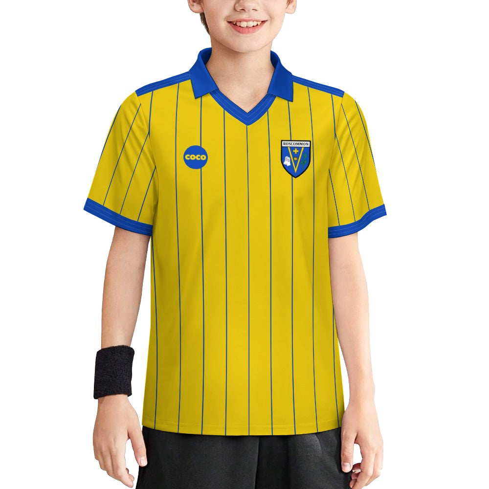 County Roscommon Retro Jersey Home Edition - Kids