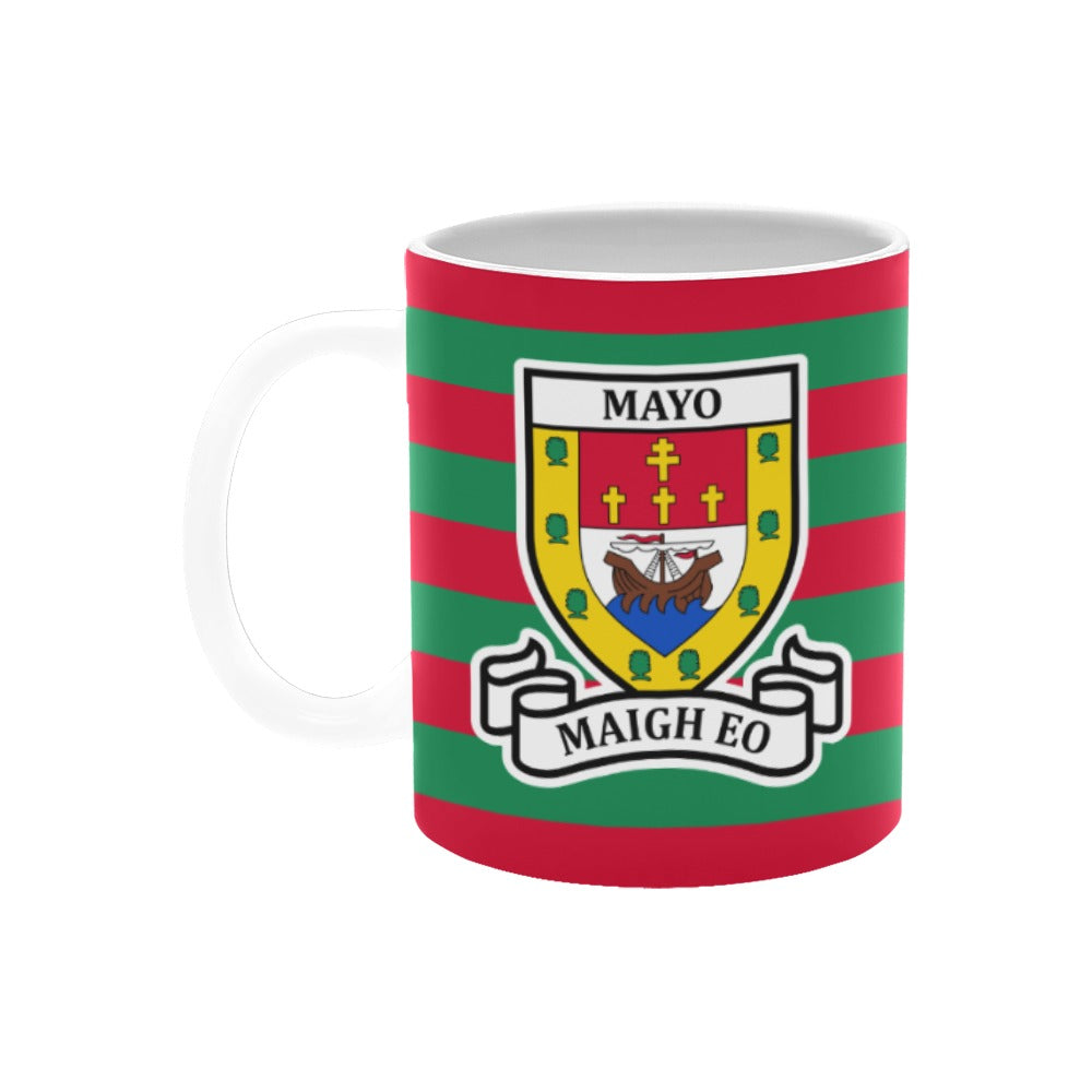 County Mayo Retro Stripes Mug