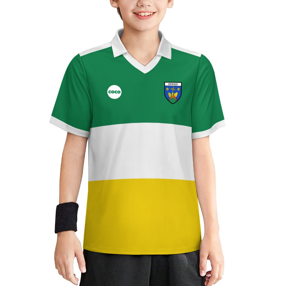 County Offaly Retro Jersey Home Edition - Kids