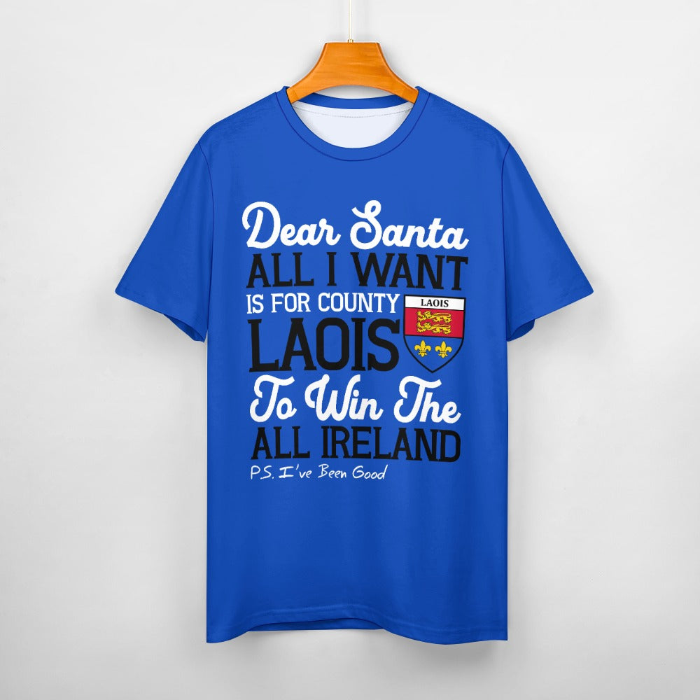 County Laois Dear Santa T-Shirt