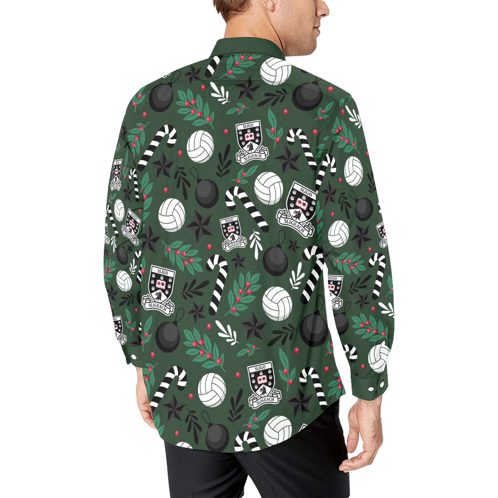 County Sligo Christmas Button Up Shirt