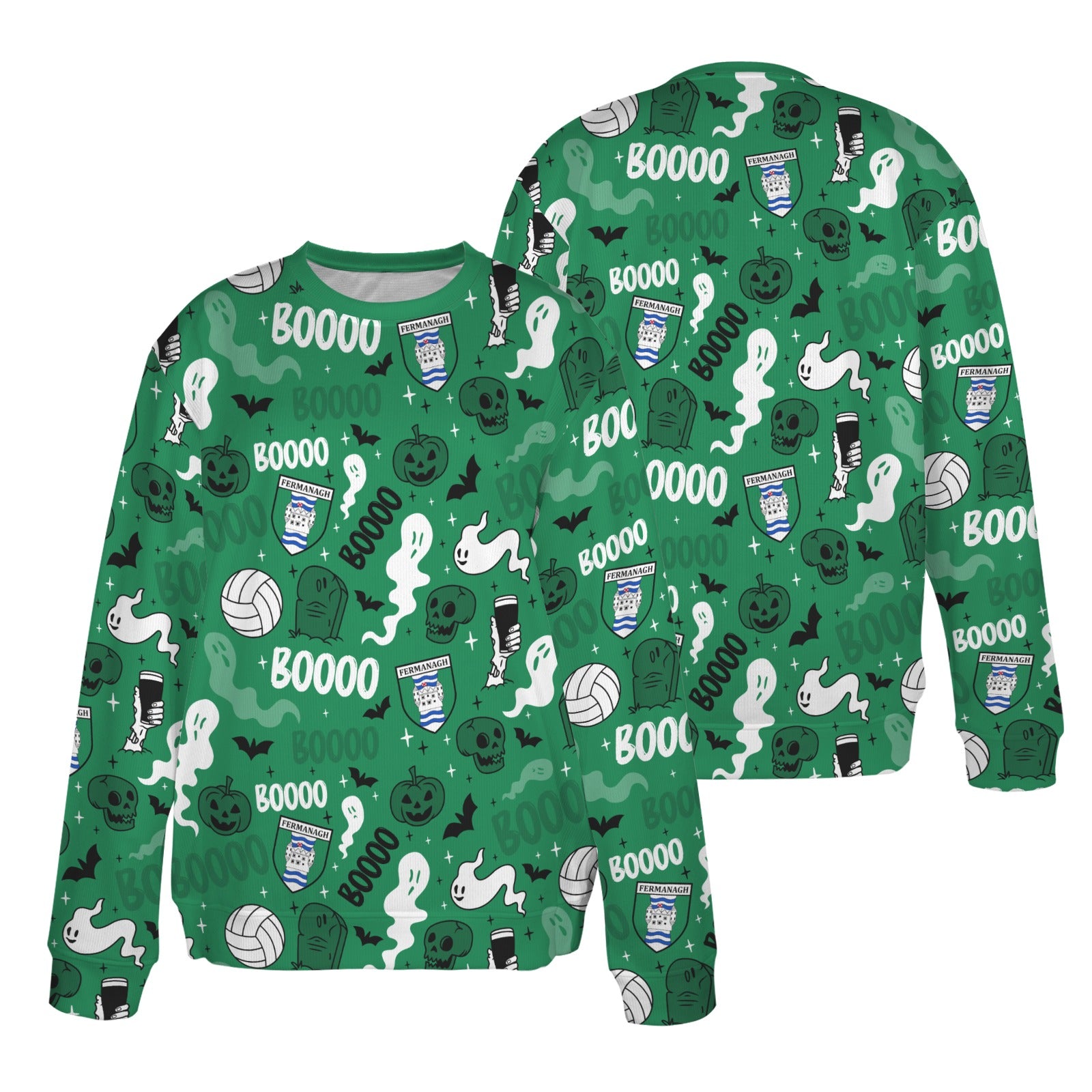 County Fermanagh Ghostly Halloween Sweater