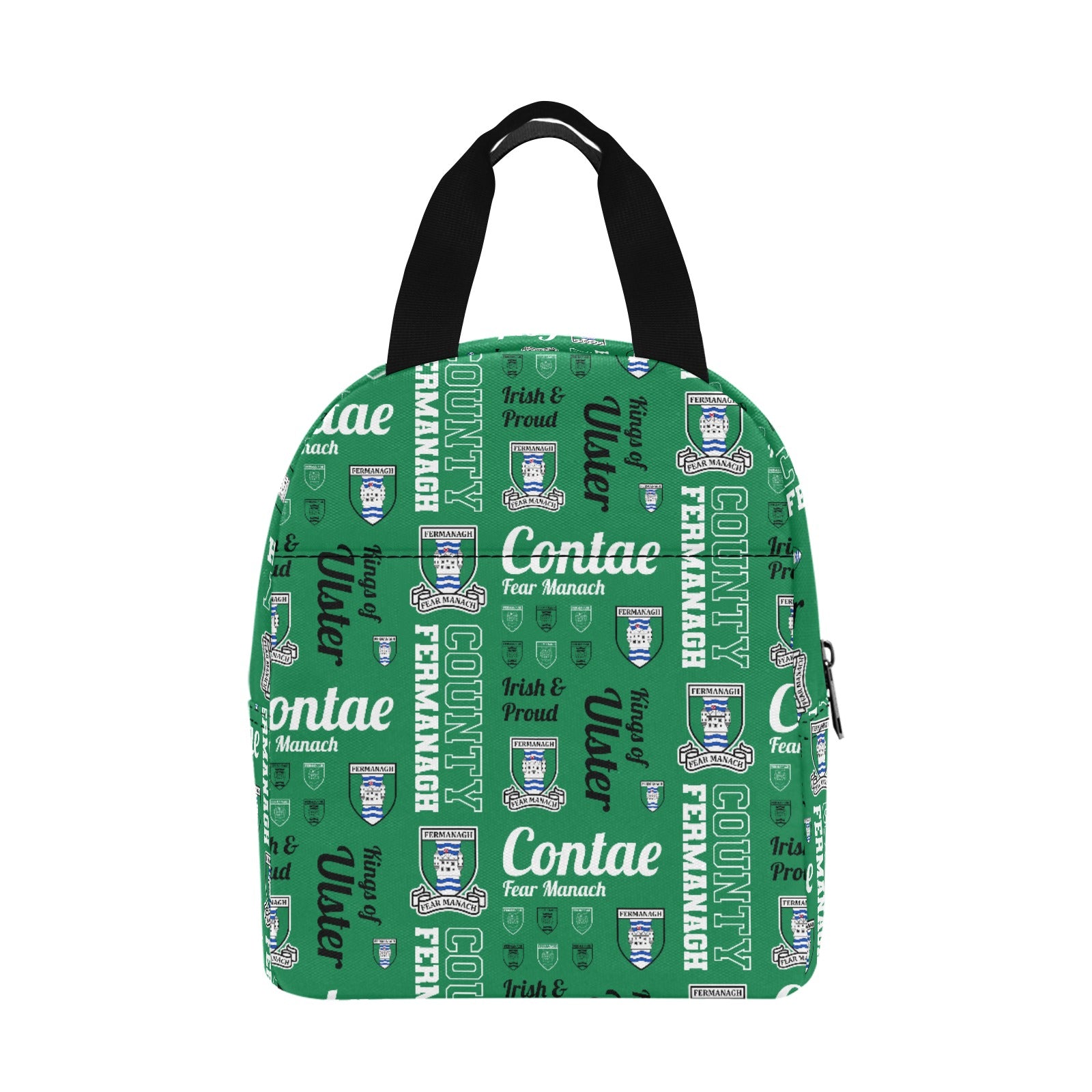 County Fermanagh Repeat Print Lunch Bag