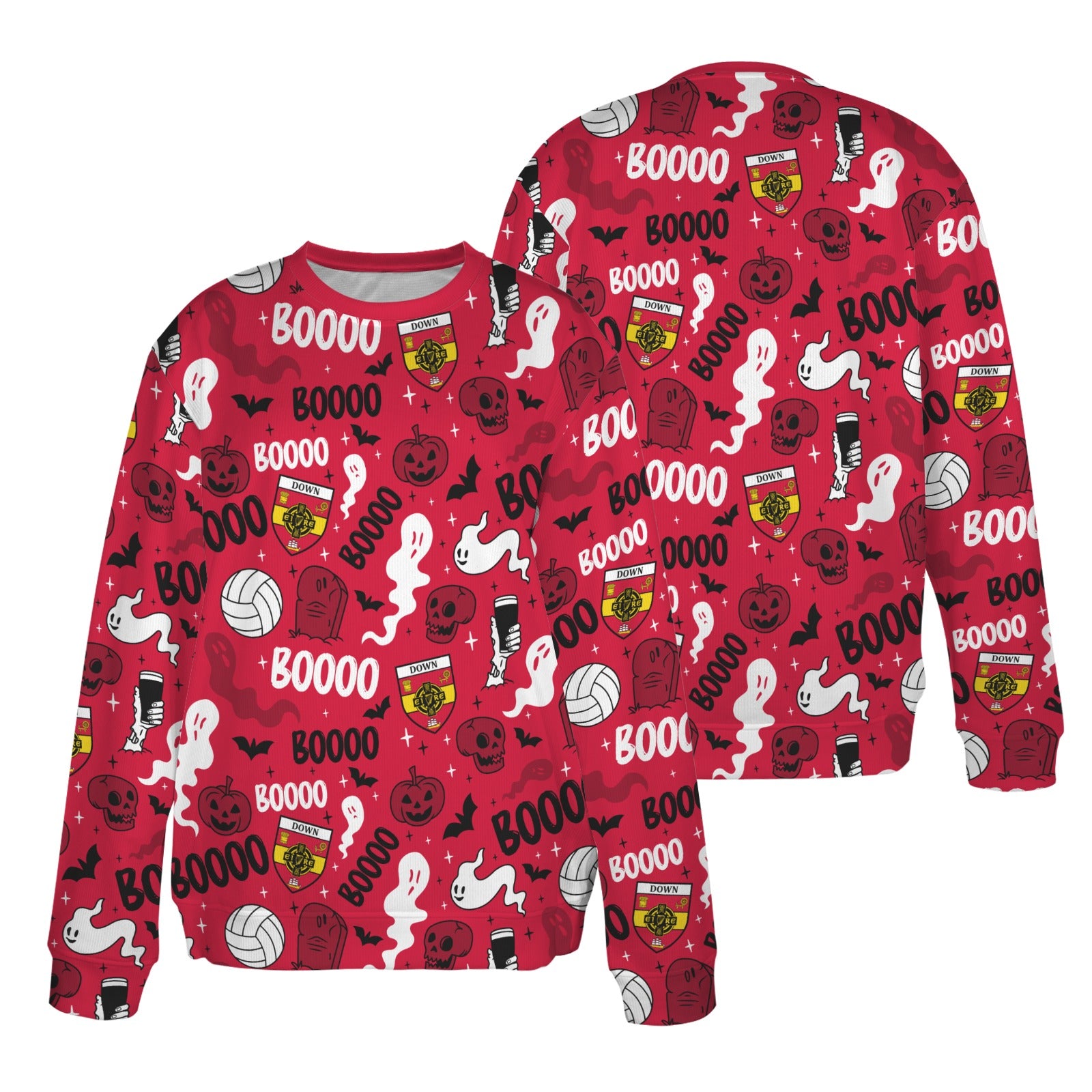 County Down Ghostly Halloween Sweater