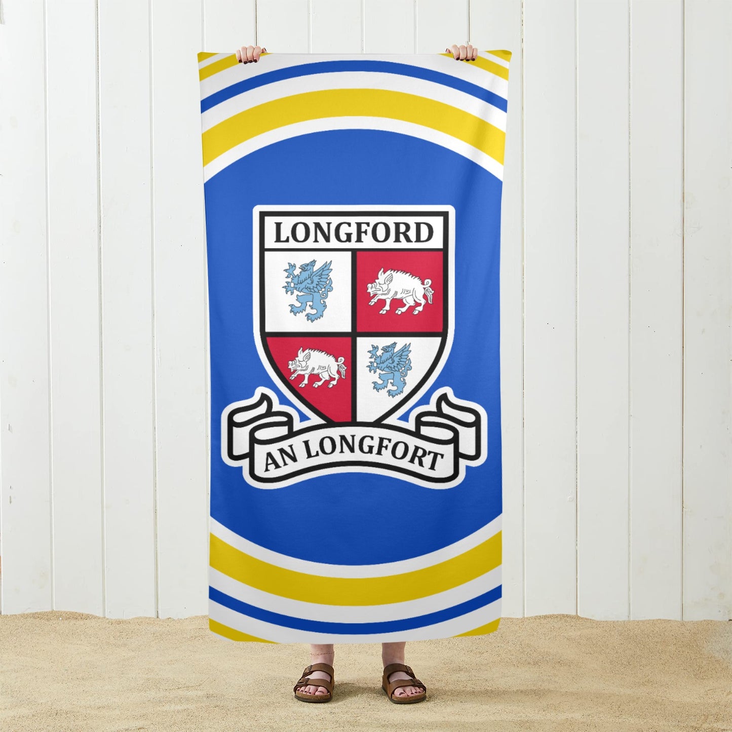County Longford Pulse Beach Towel