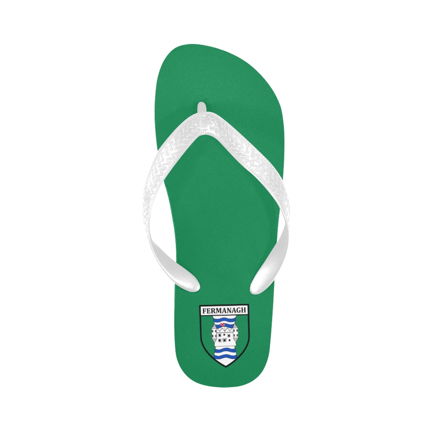 County Fermanagh Classic Crest Flip Flops