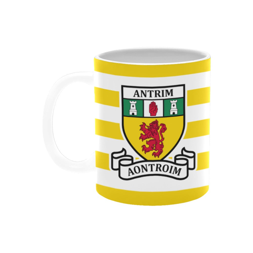County Antrim Retro Stripes Mug