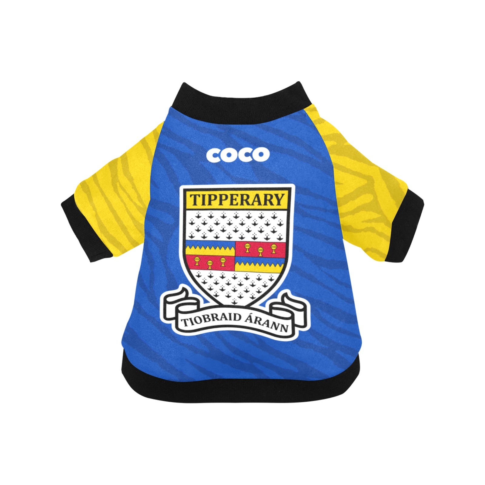 County Tipperary Jersey Inspired Pet Shirt