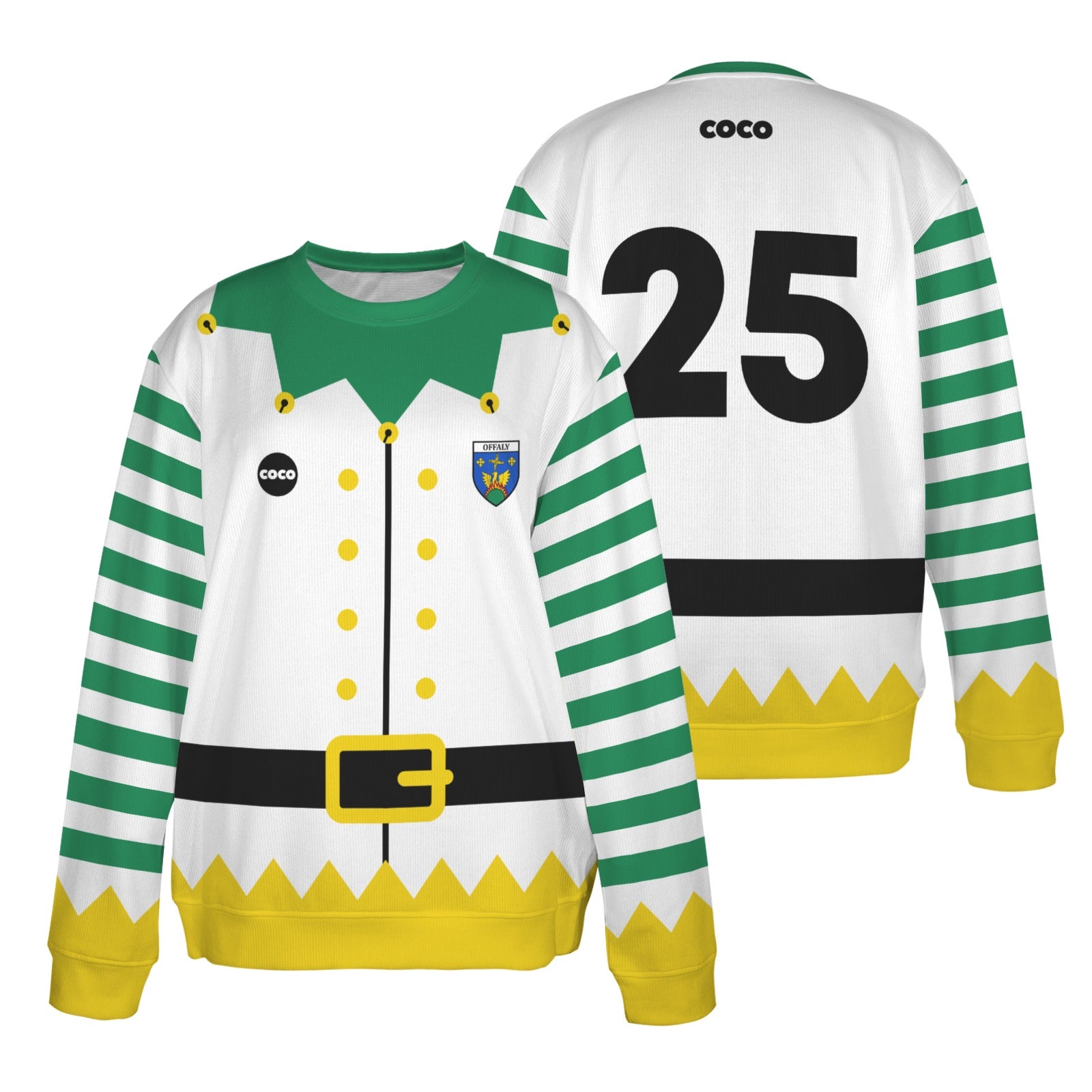 County Offaly Novelty Ugly Sweater