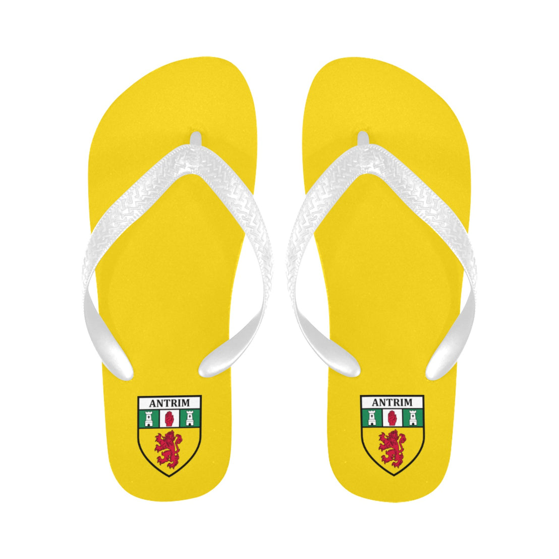 County Antrim Classic Crest Flip Flops