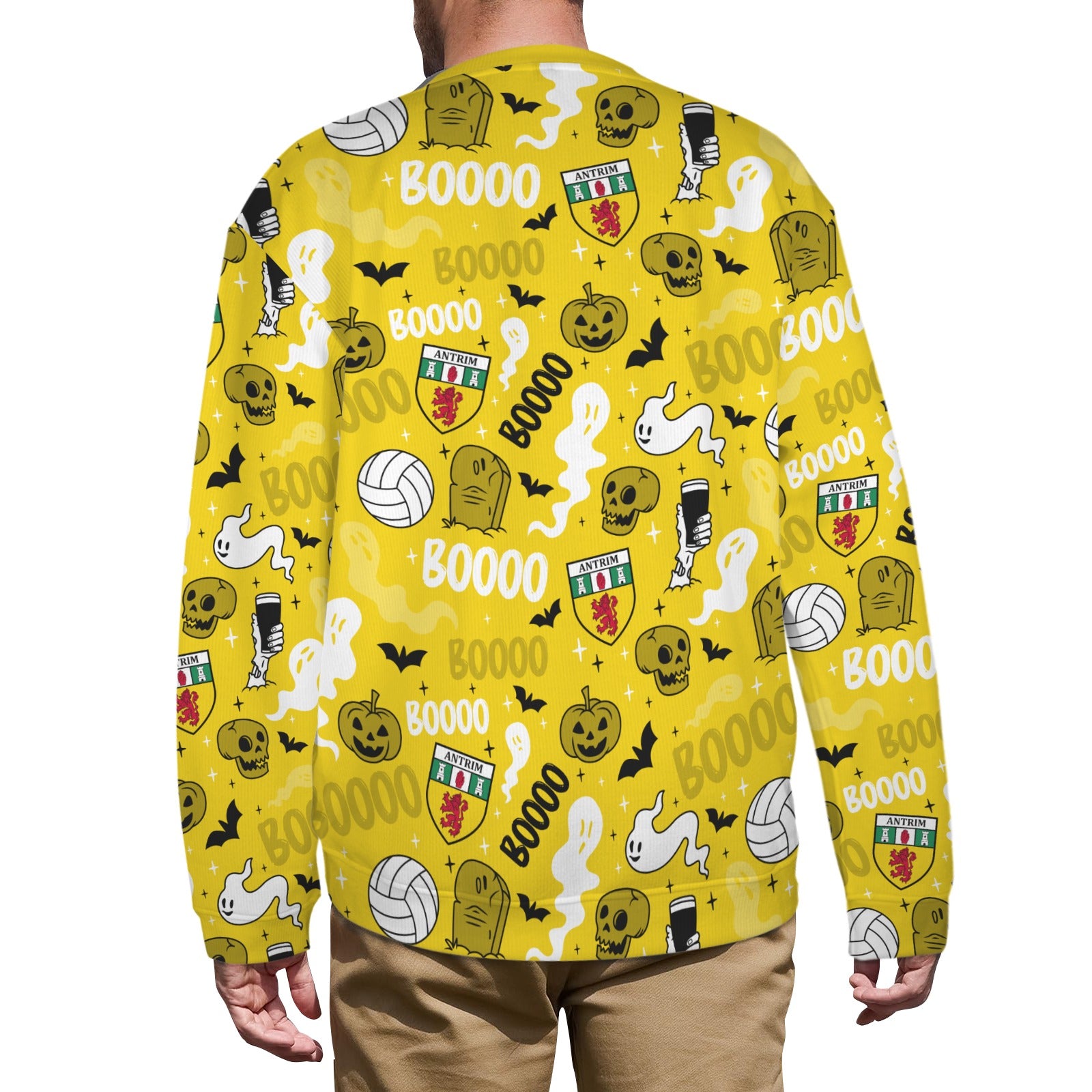 County Antrim Ghostly Halloween Sweater