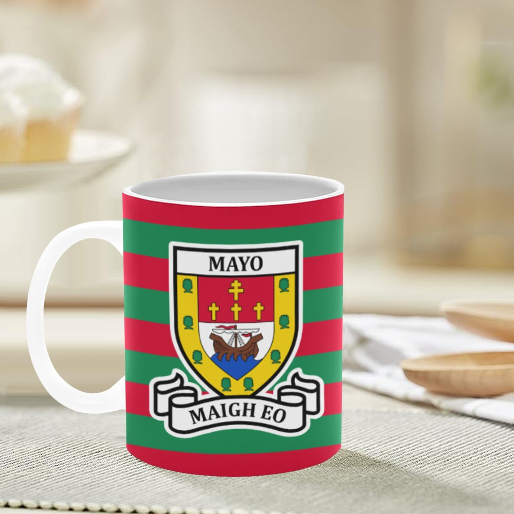 County Mayo Retro Stripes Mug