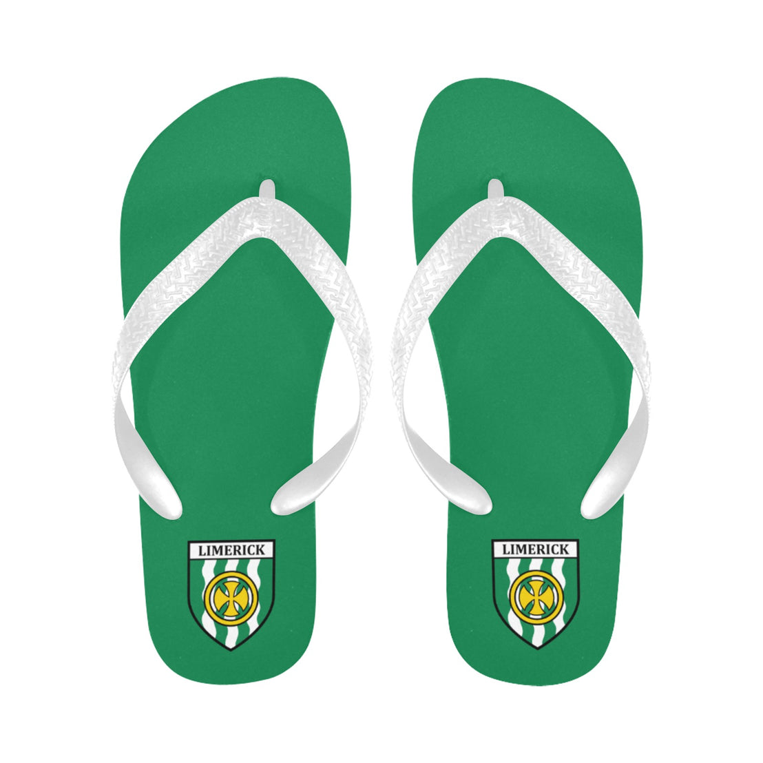 County Limerick Classic Crest Flip Flops