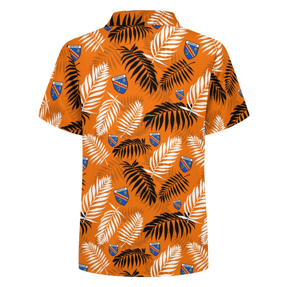 County Armagh Hawaiian Button Up Shirt - Kids