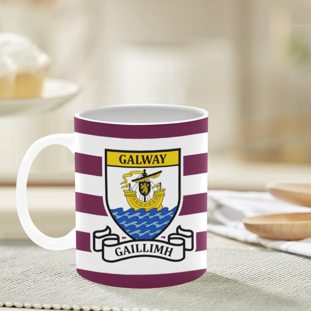 County Galway Retro Stripes Mug