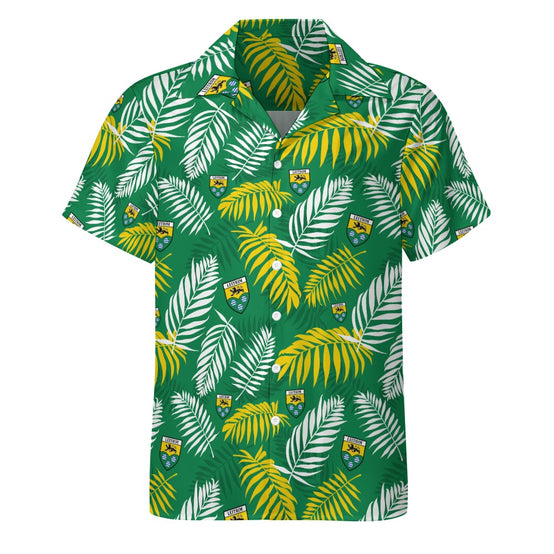 County Leitrim Hawaiian Button Up Shirt - Adults 4XL