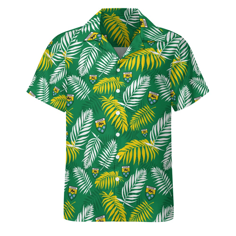 County Leitrim Hawaiian Button Up Shirt - Adults 4XL