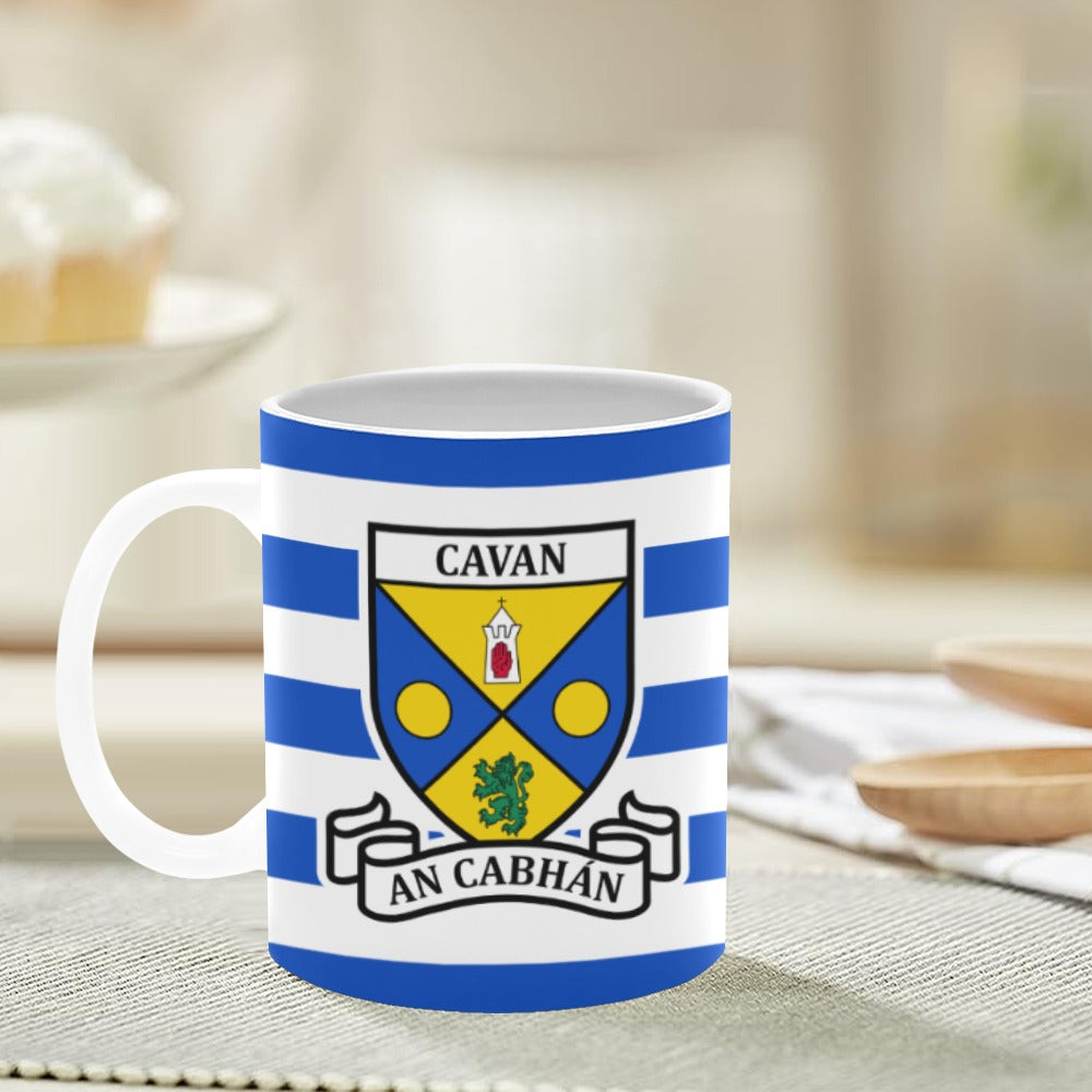 County Cavan Retro Stripes Mug