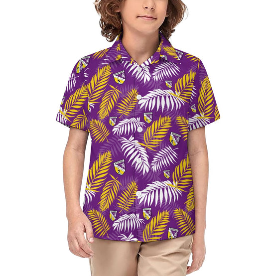 County Wexford Hawaiian Button Up Shirt - Kids