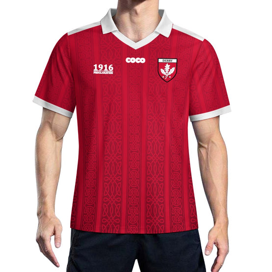 County Derry 1916 Proclamation Jersey - Adults