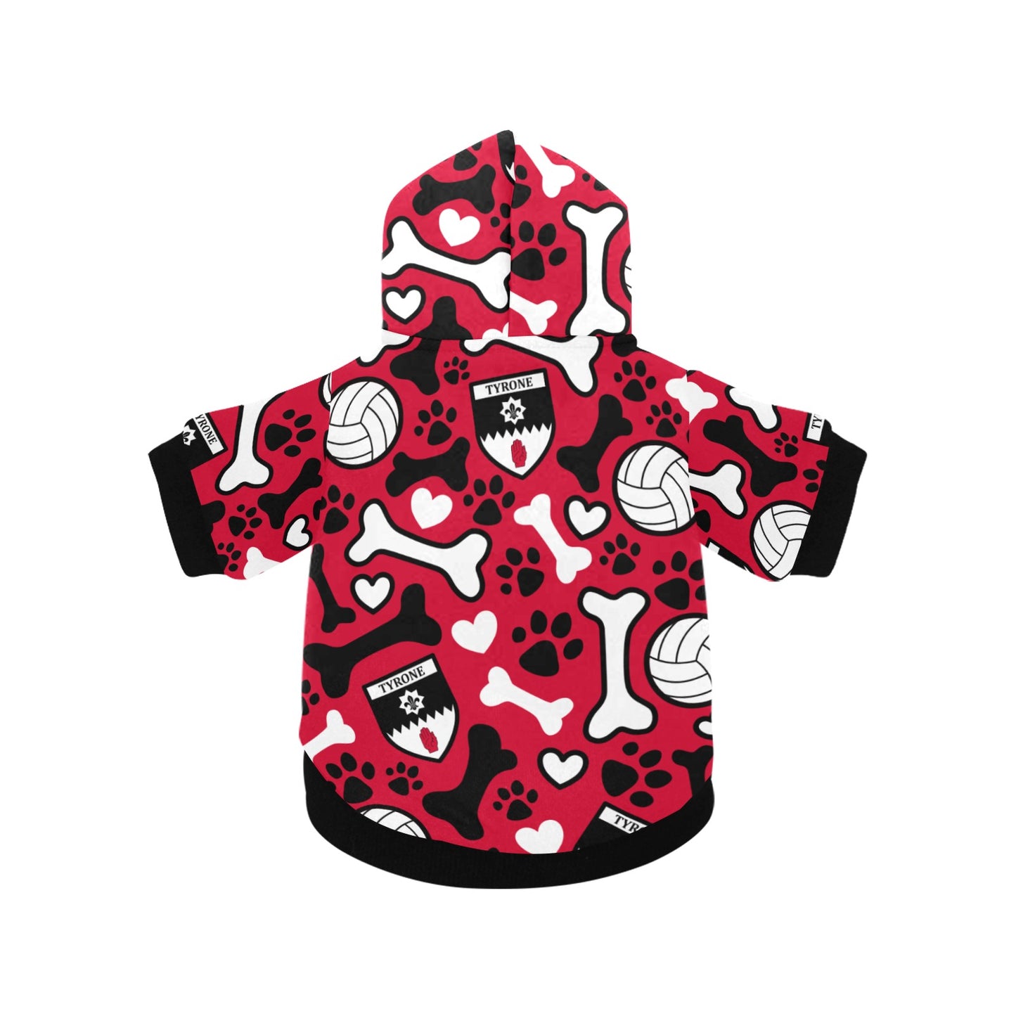 County Tyrone Pooch Pattern Pet Hoodie