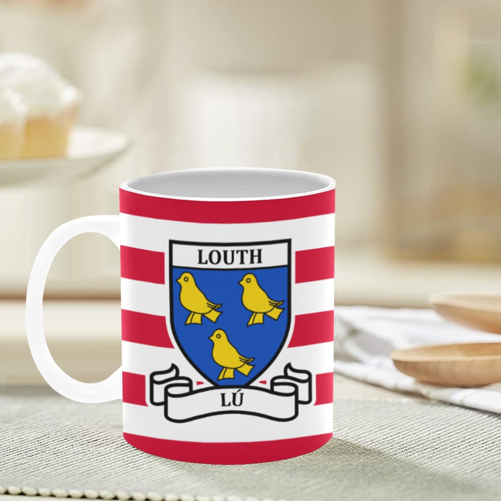 County Louth Retro Stripes Mug