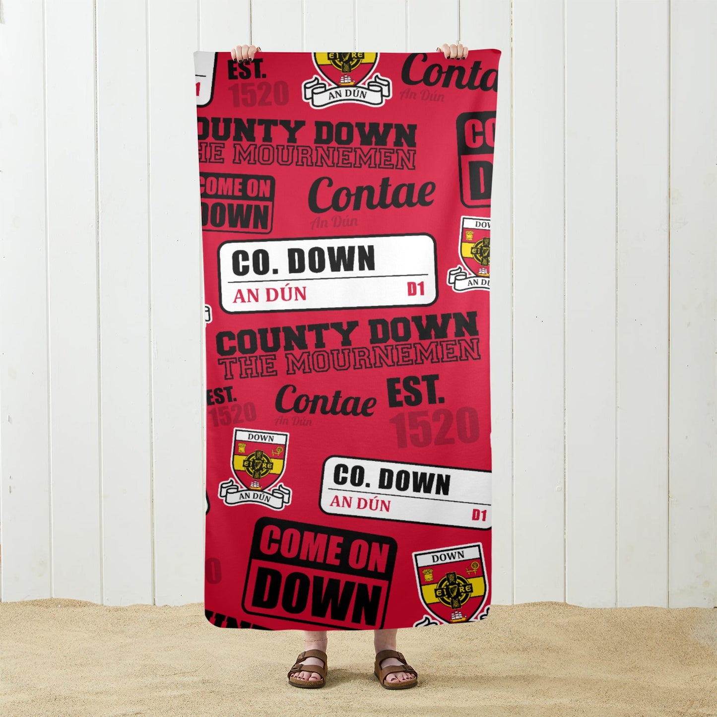 County Down Ultimate Beach Towel