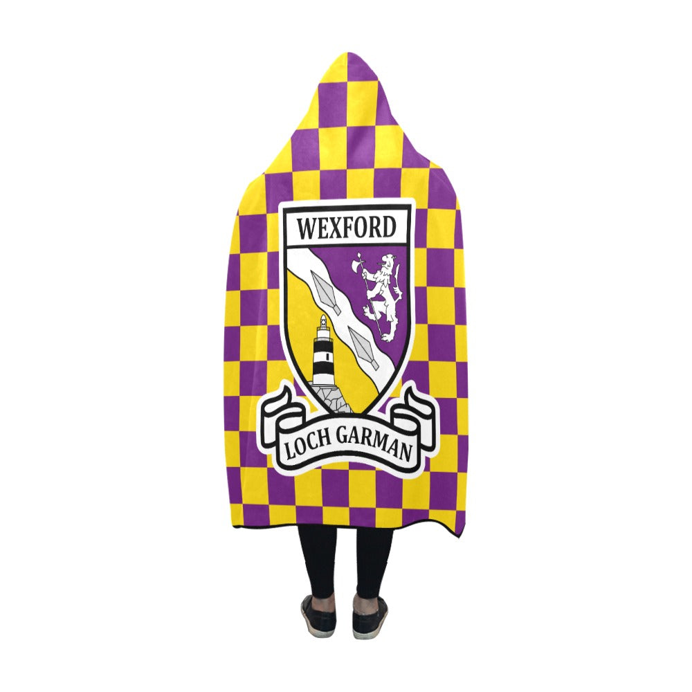 County Wexford Premium Chequered Hooded Blanket