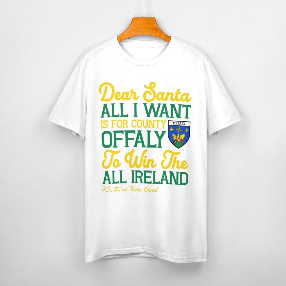 County Offaly Dear Santa T-Shirt