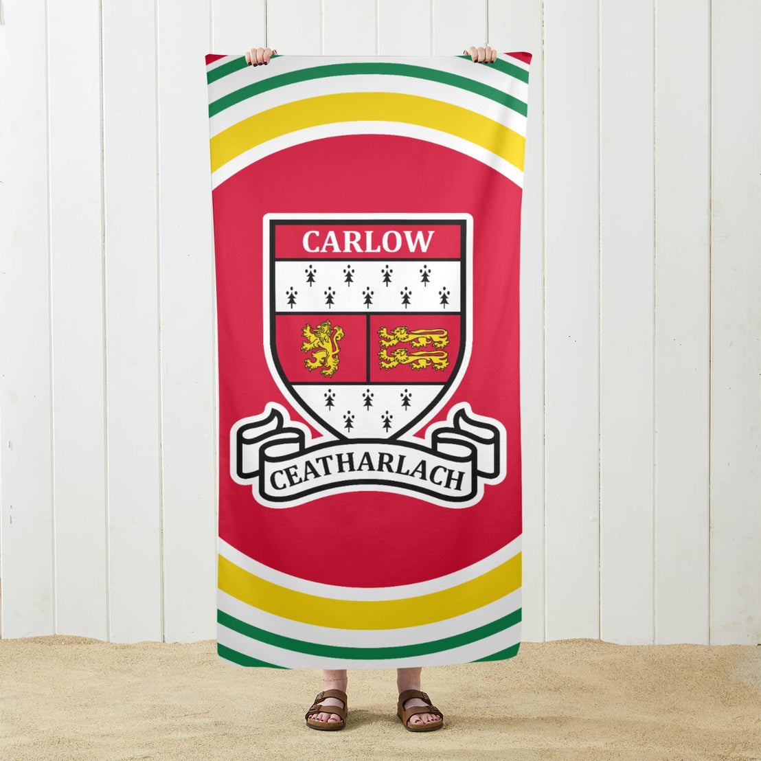 County Carlow Pulse Beach Towel