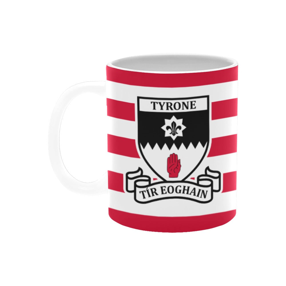 County Tyrone Retro Stripes Mug