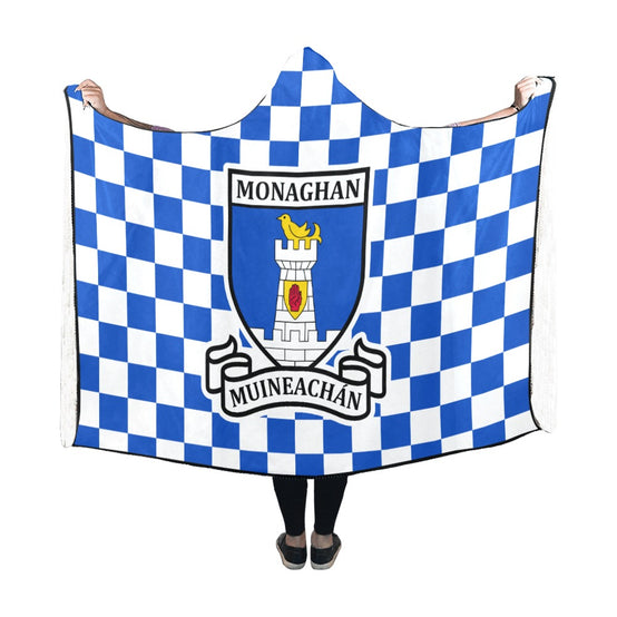 County Monaghan Premium Chequered Hooded Blanket