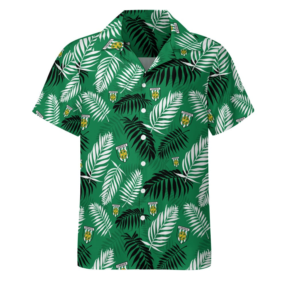 County Limerick Hawaiian Button Up Shirt - Adults 4XL