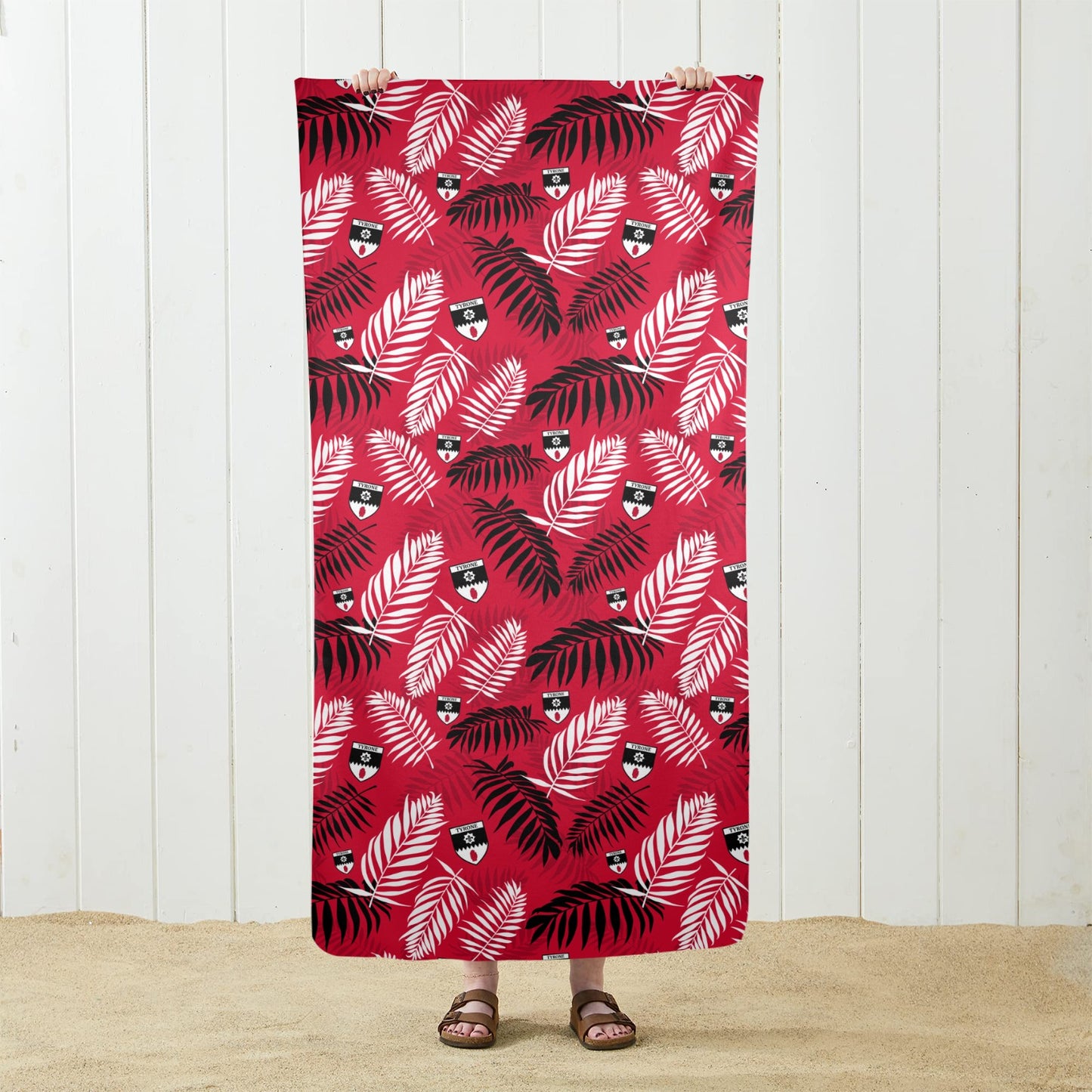 County Tyrone Hawaiian Beach Towel