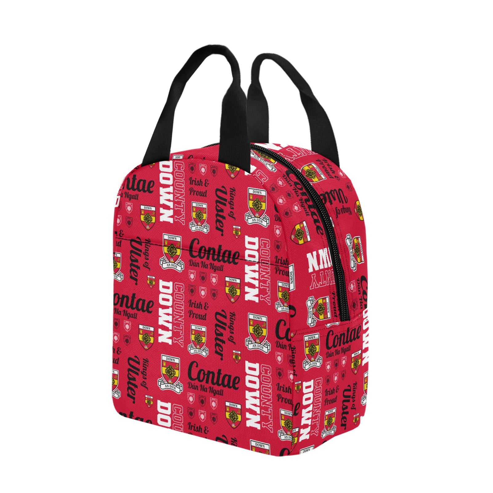 County Down Repeat Print Lunch Bag