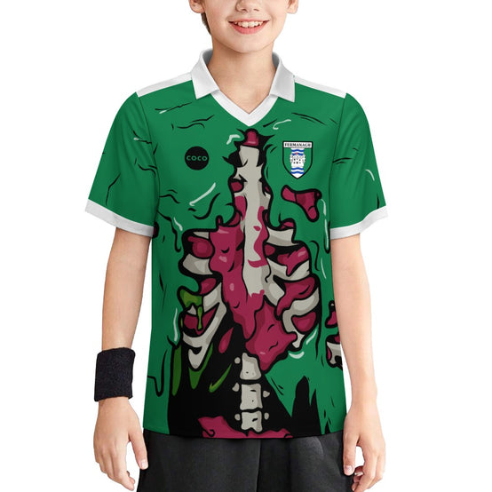 County Fermanagh Spooky Halloween Jersey - Kids