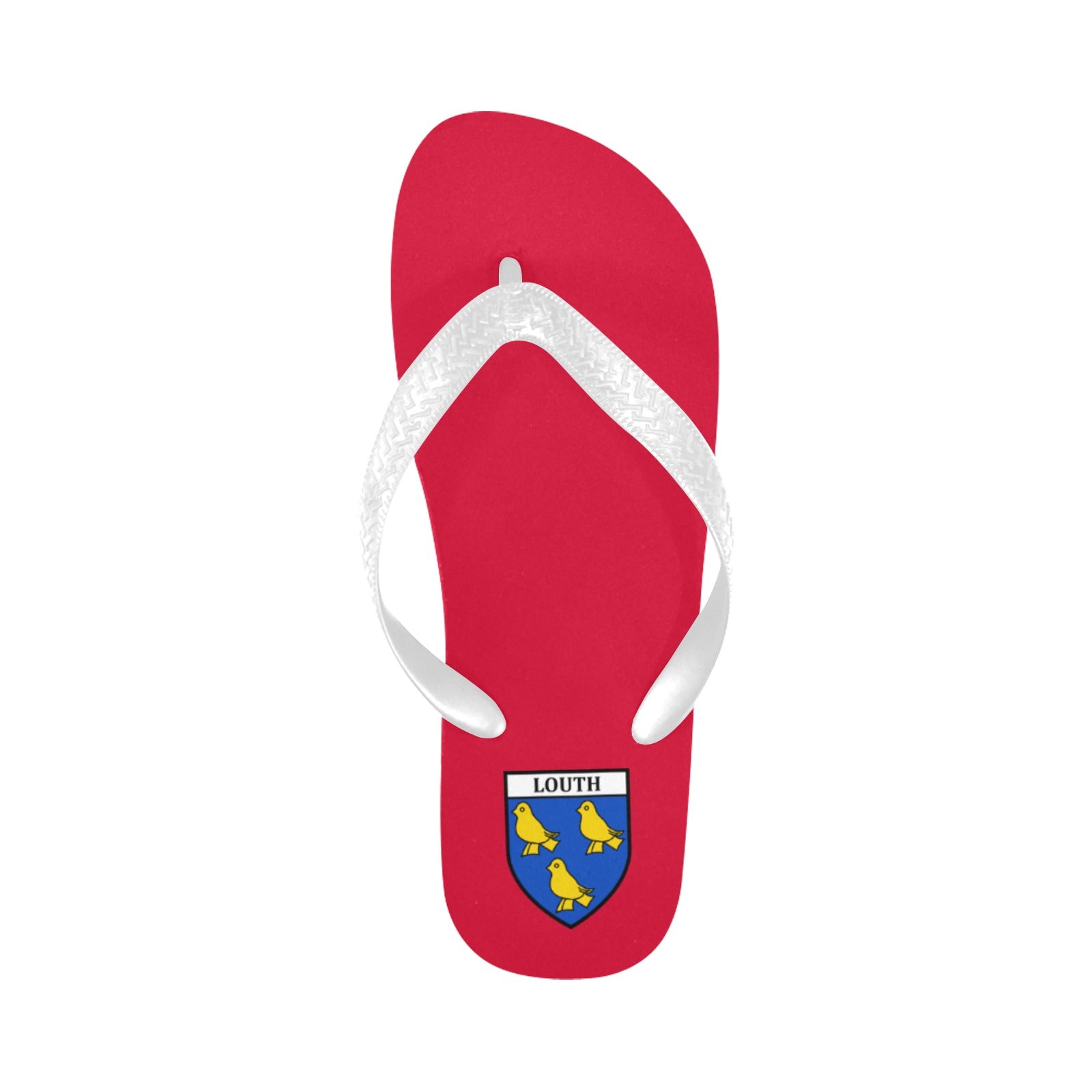 County Louth Classic Crest Flip Flops