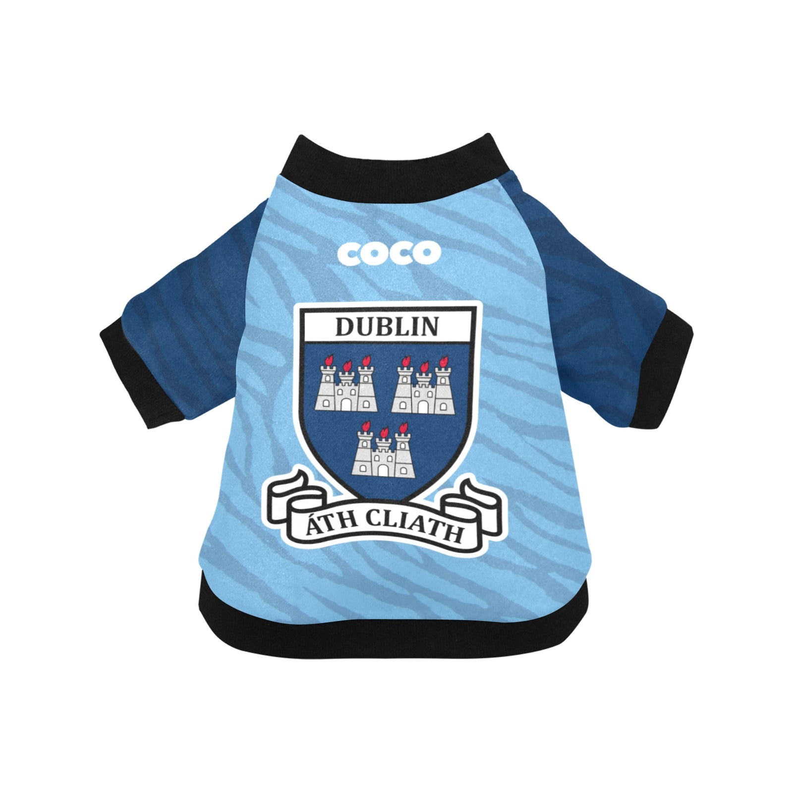 County Dublin Jersey Inspired Pet Shirt