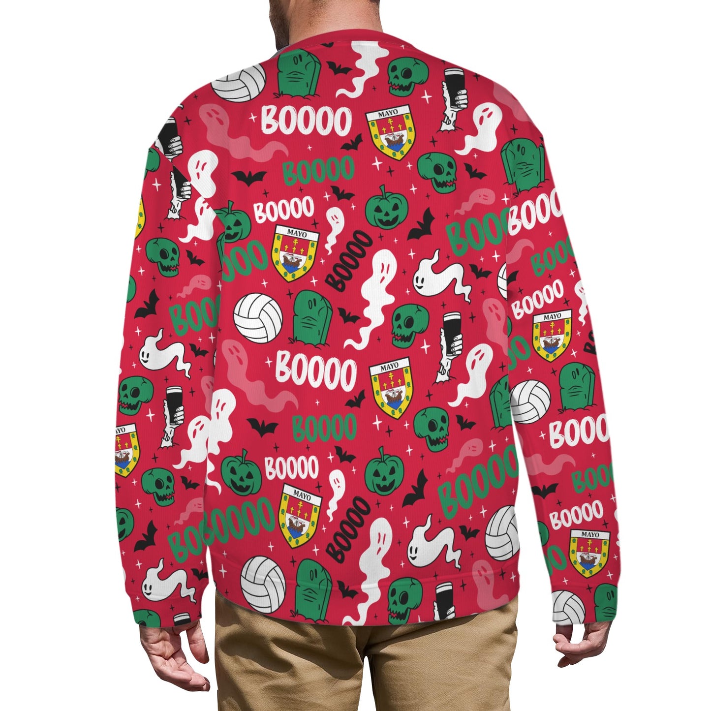 County Mayo Ghostly Halloween Sweater