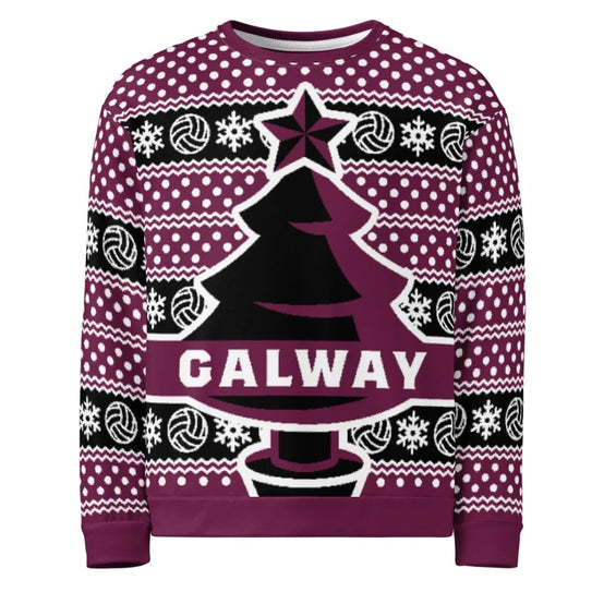 County Galway Christmas Tree Jumper 6XL