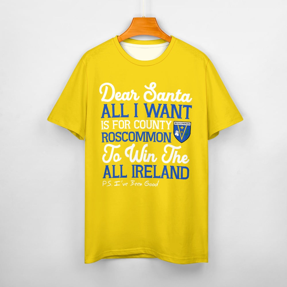 County Roscommon Dear Santa T-Shirt